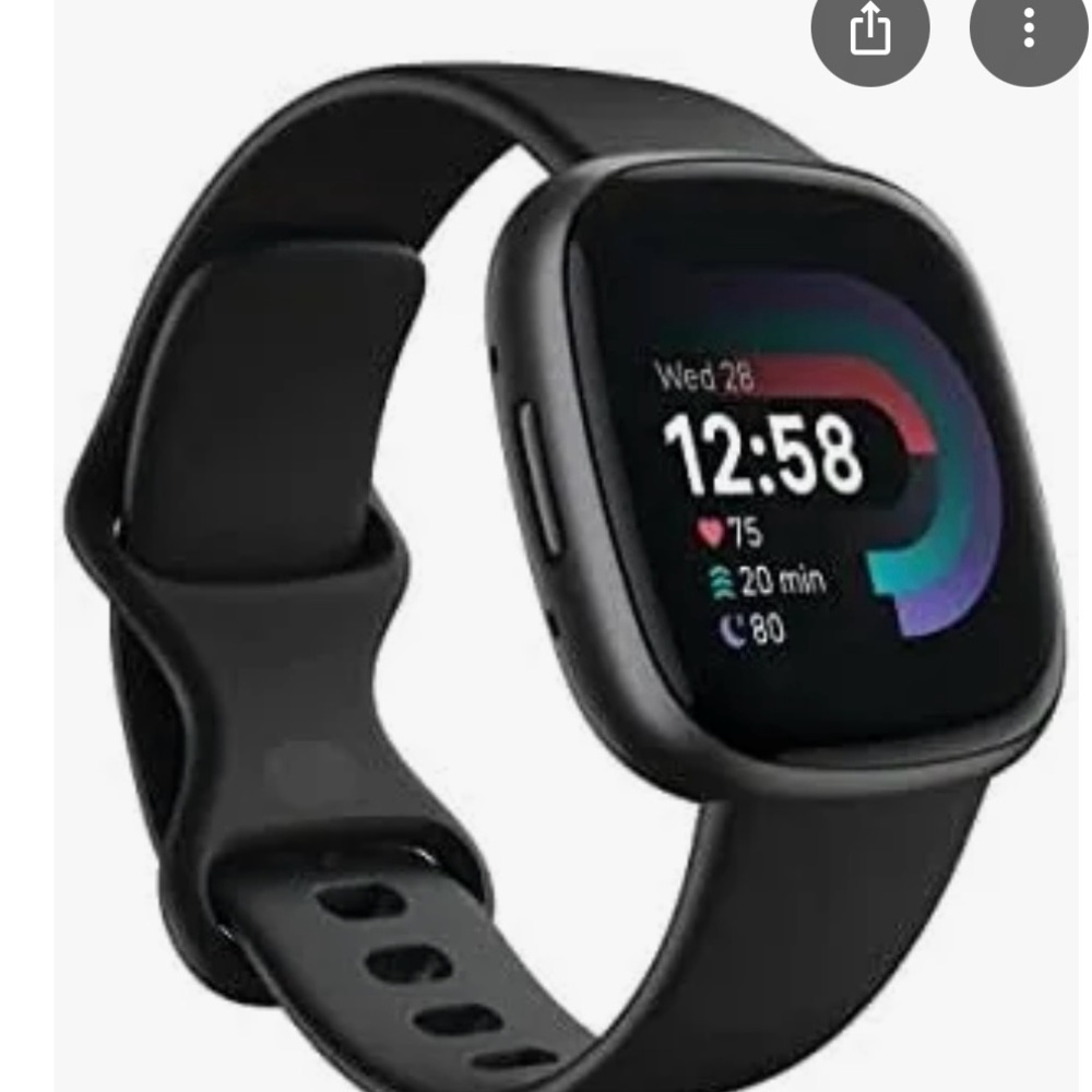 Fitibit versa 4 black, Mint condition